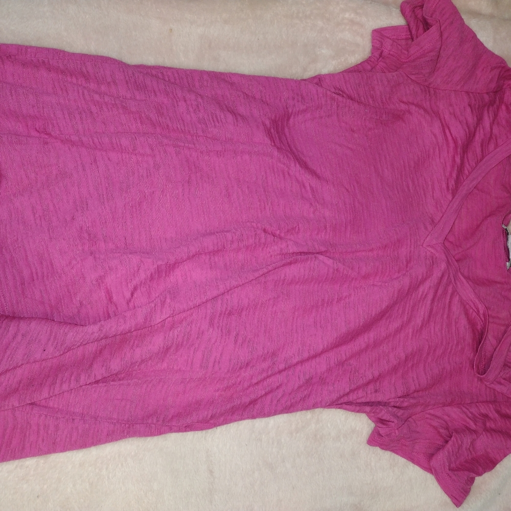 Large pink ultra teezer t-shirt